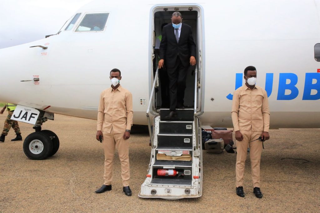 Laftagareen oo lagu khasbay ka qaybgalka Shirka oo Xamar yimid