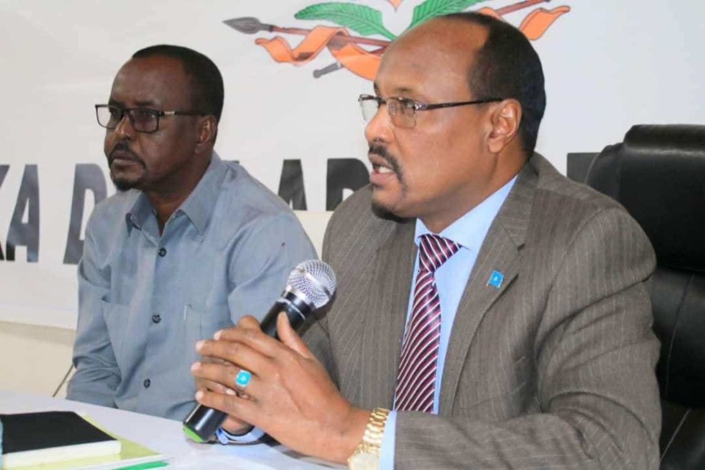 Baarlamaanka Galmudug oo soo saaray go’aamo la xariira Aqalka Sare