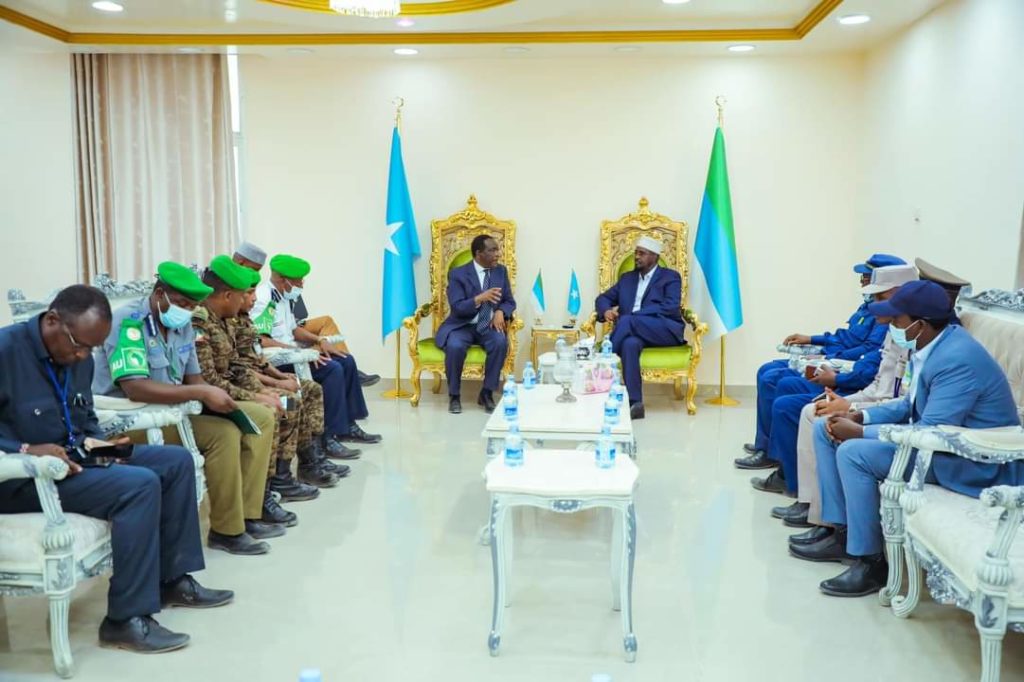 Wafti U hogaaminayo Wakiilka Midowga Afrika oo gaaray Kismaayo