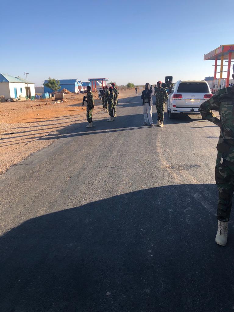 Cumar iyo Gaas oo hogaaminaya wafti balaaran,ayaa u anba baxay Bosaso