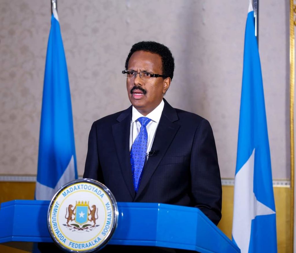 Video:-Farmaajo khudbadiisa aan meelna uga xusin Ra’isalwasaare Rooble