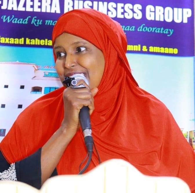 Wasiir ku xigeenka Haweenka Puntland oo ka hor timid aragtida Wasiir Dhabancad