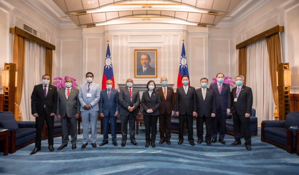Waftiga SL Ee Taiwan oo hoos loo dhigay soo dhaweyntooda