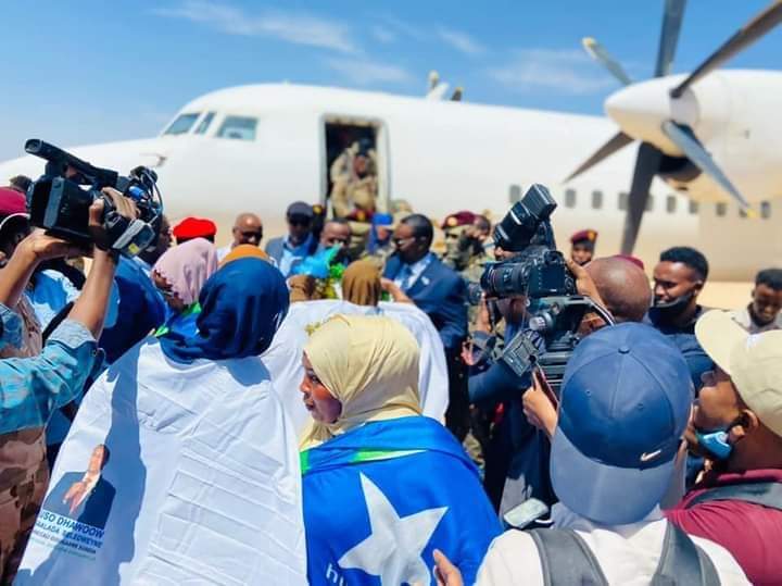 Guudlaawe oo ugu danbayn ka degay Beledweyne