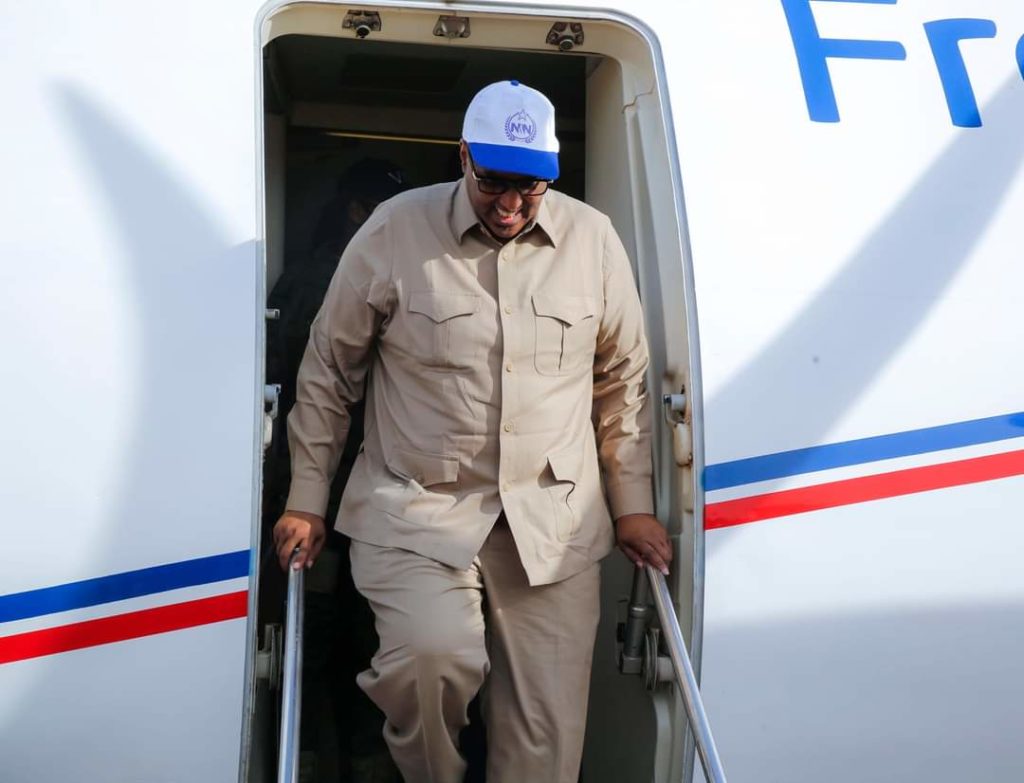 Fahad Yaasiin oo ka degay Beledweyne goor dhawayd