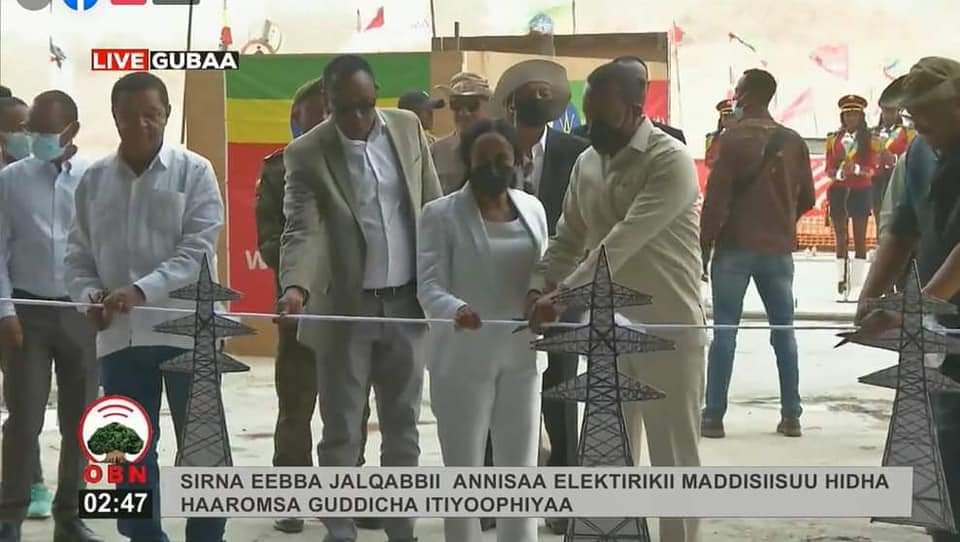 Ra’isalwasaaraha Itoobiya oo daahfuray Mashruuca Koronto dhalinta Ee Abay