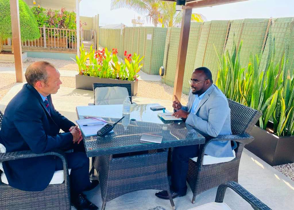 Jubaland iyo Ingiriiska oo kawada hadlay xaalada Abaaraha