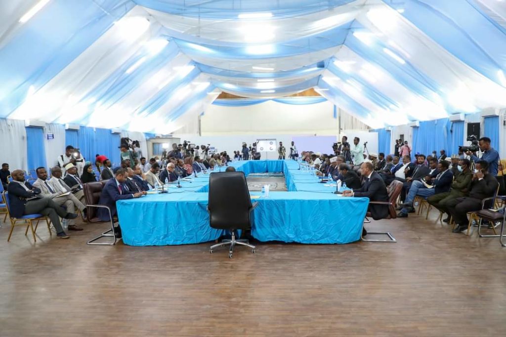 Shirweyne Qaran oo looga xaajoonayo Abaaraha oo ka furmay Muqdisho