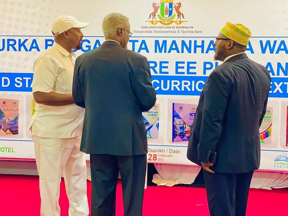 Manhajka Dugsiyada sare Ee Puntland oo la diyaariyay