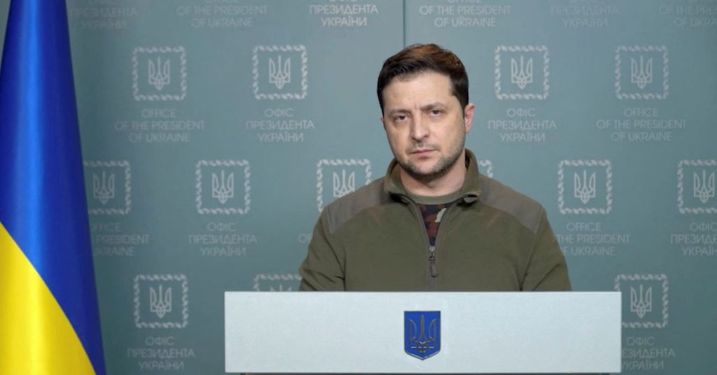 Madaxweynaha Ukrain oo wada hadal ka dalbaday Putin