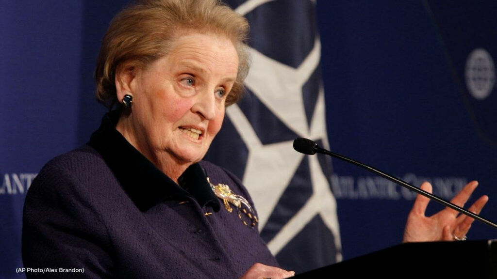 Haweenaydii caanka ahayd Ee Madeleine Albright oo geeriyootay
