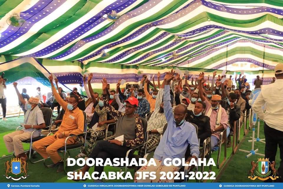 Kuraastii Golaha shacabka Ee Bosaso oo Maanta lawada doortay