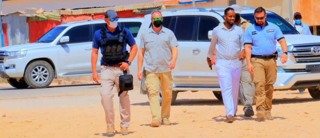 Wasiirka Haweenka Puntland iyo Madax ka socota EUCAP oo kulmay