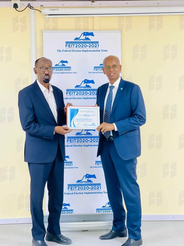 Gudoomiyaha G.Doorashada Fadaraalka taariikh buu sameeyay