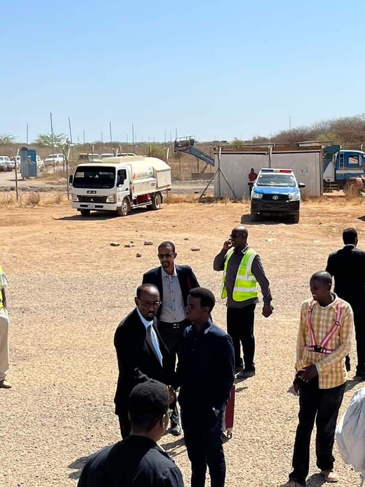 Gudoomiye Muuse iyo Wefti hogaaminayo oo gaaray Baydhabo
