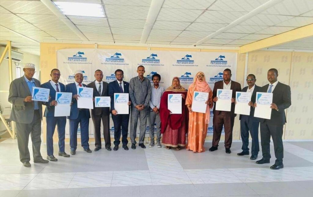 Gudiga Doorashada Fadaraalka oo go’aamiyay in la dhaariyo Xildhibaanada Ceel-waaq