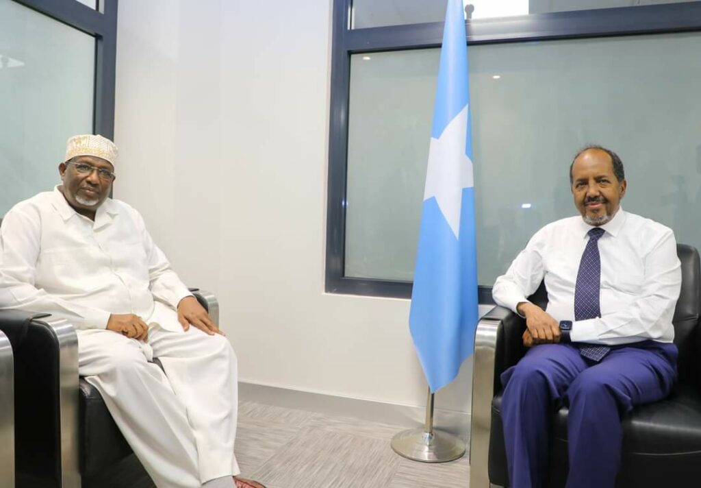 Madaxweynaha la doortay iyo Gudoomiyaha Baarlamaanka oo kulmay