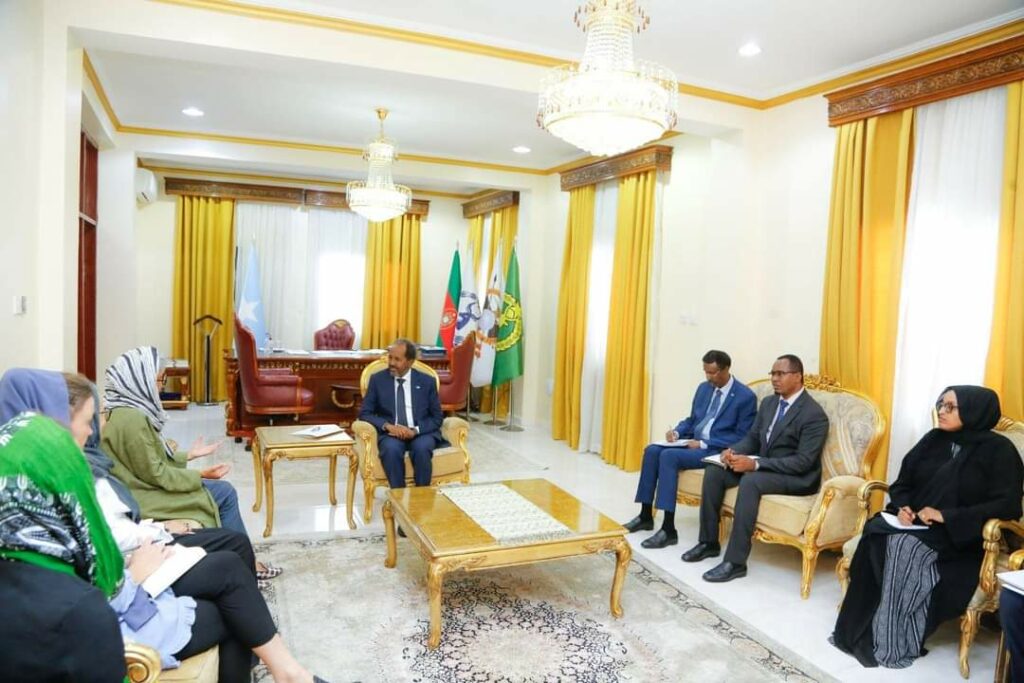 Maxay kawada hadleen Madaxweyne Xasan iyo Midowga Yurub?