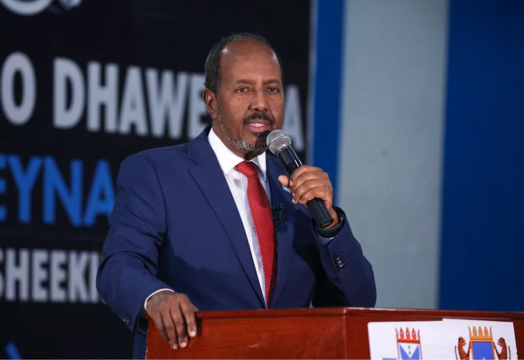 Madaxweyne Xasan”Ilaa aan ka adkaado Alshabaab wada hadal lama geli doono”