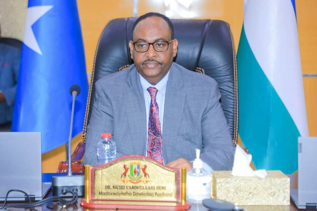 Muxuu Deni usheegay Xildhibaanada Baarlamaanka Puntland?
