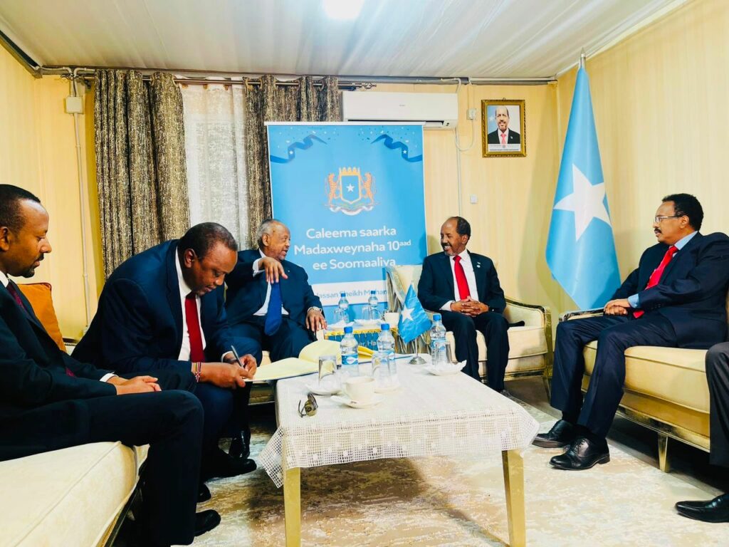 Xaflada Caleema saarka Madaxweyne Xasan oo soo gabagabowday