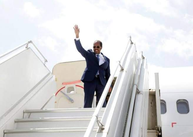 MADAXWEYNE XASAN SHIIKH MAXAMUUD OO BOOQASHO RASMI AH UGU AMBABAXAY DALKA ERETERIYA
