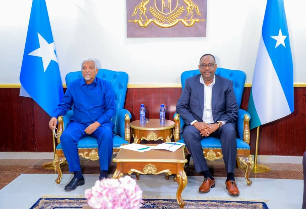 Madaxweyne Deni oo la kulmay Gudiga Nabadaynta Saaxa-maygaag