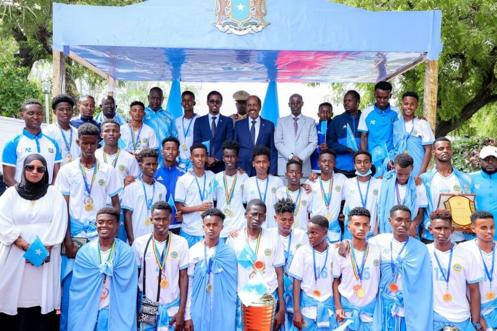 Xulka 17-jirada Ee Koobka keenay Oo Maamuus Qaran loogu sameeyay Villa Somaliya
