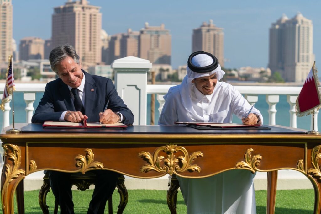 Maraykanka iyo Qatar Oo gaaray heshiis kala iibsi Hub