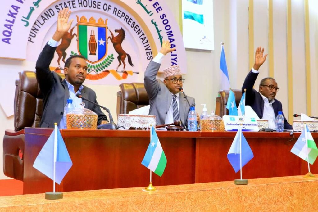 Miisaaniyada Dowlada Puntland Oo duuduub lagu ansixiyay