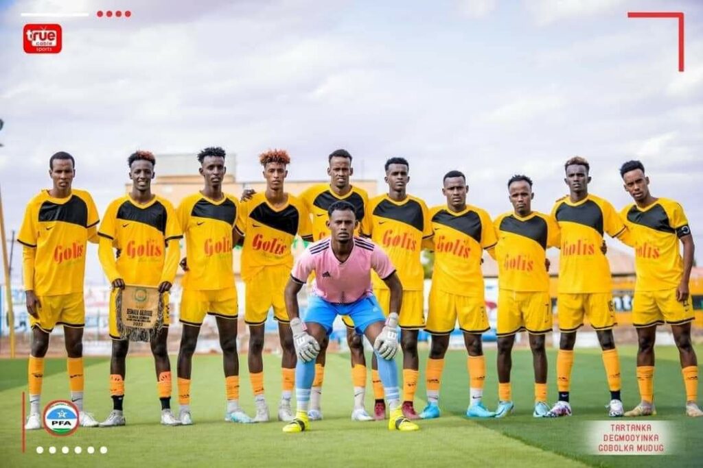 Madaxweyne Deni oo hanbalyo udiray Kooxda Goldogob