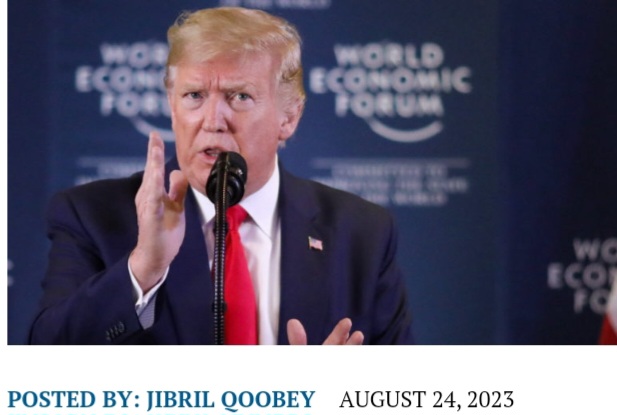 Trump was absent from a debate between Republican candidates