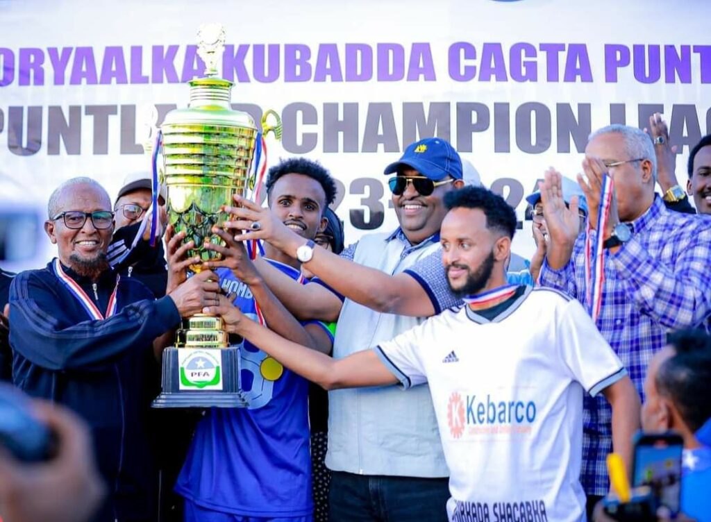 Horyaalka Kubada Cagta Puntland oo lasoo gabagabeeyay