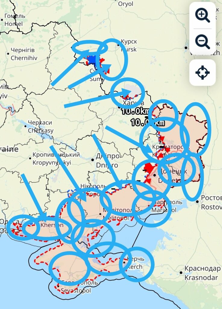 Ukrain oo weerar ku ekaysiisay Gudaha Wadanka Ruushka