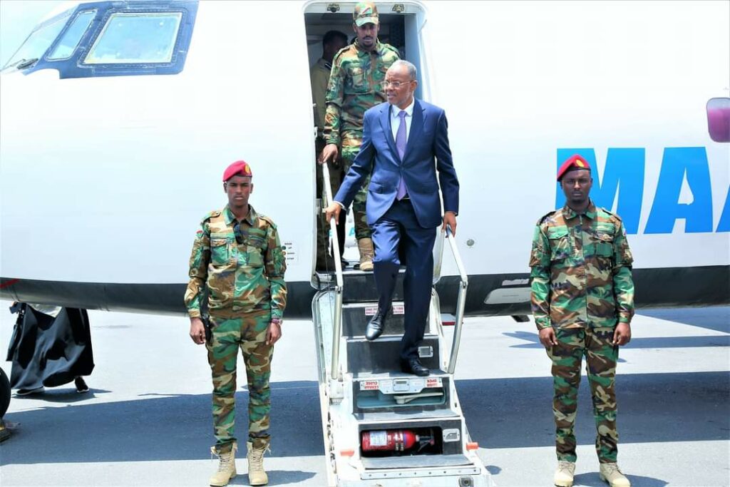 MW Laftagareen oo wata Ciidan oo ka degay Muqdisho