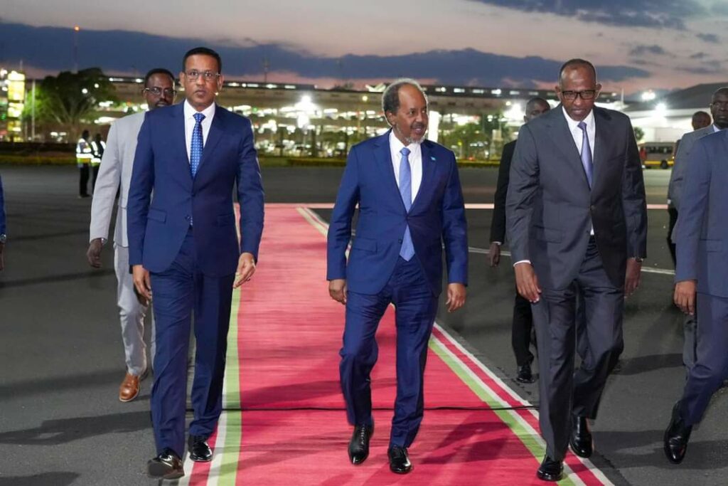 Xog:-Safaradii Xasan Shiikh Ee Wadamada Bariga Afrika