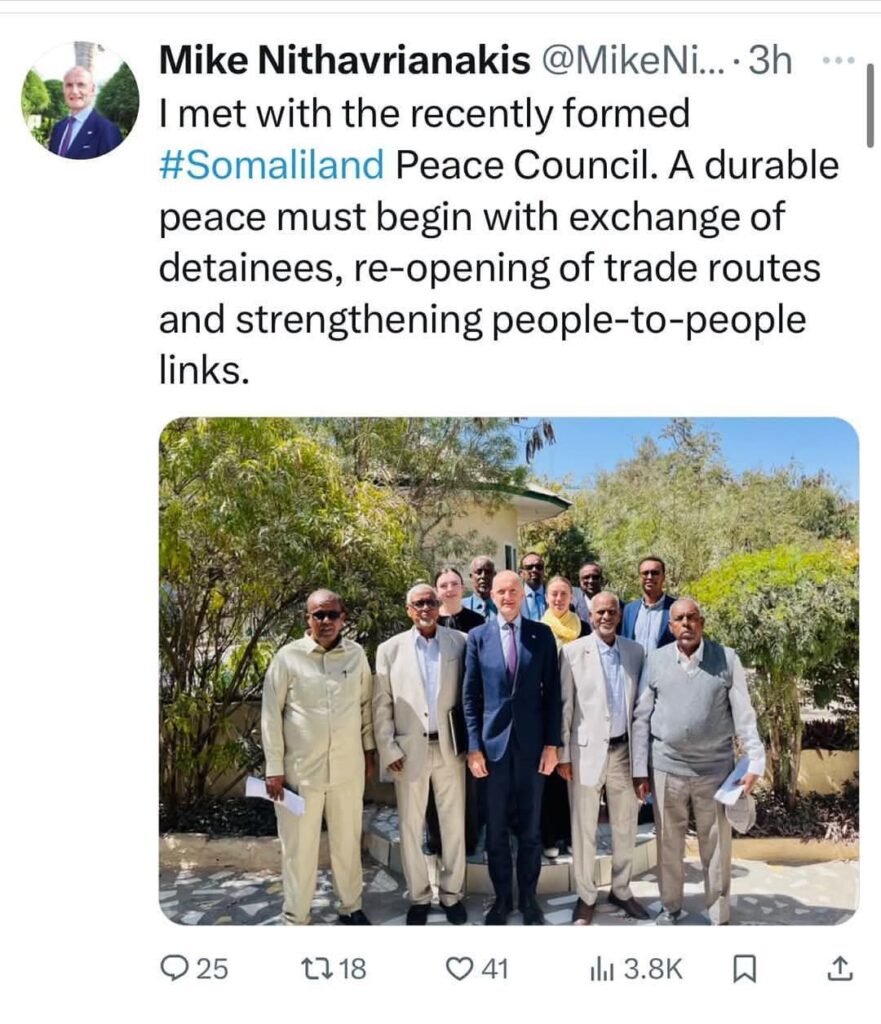 Ingiriiska oo ka Shaqaynaya in xal laga gaaro Colaada Sool