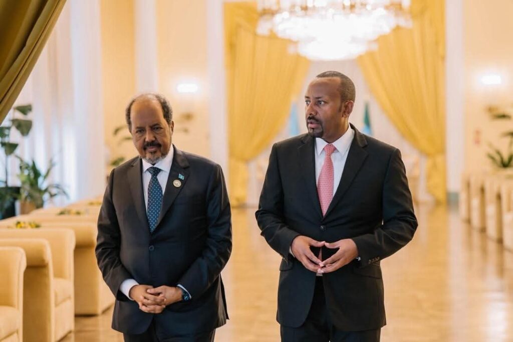 Faallo:-Itoobiya oo dhabarka ka jabisay Xasan Shiikh