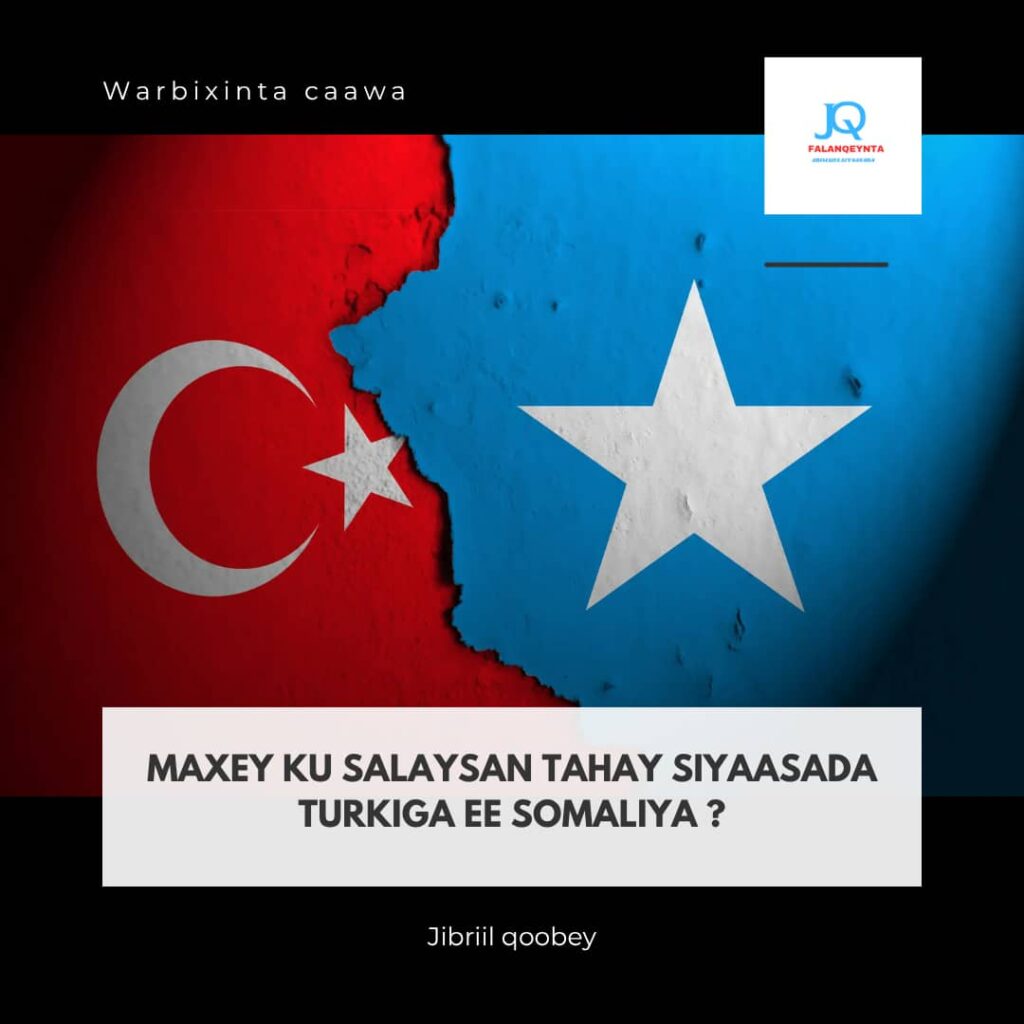Faallo:-Maxaan ka fahansanahay Siyaasada Turkiga ee Somaliya?