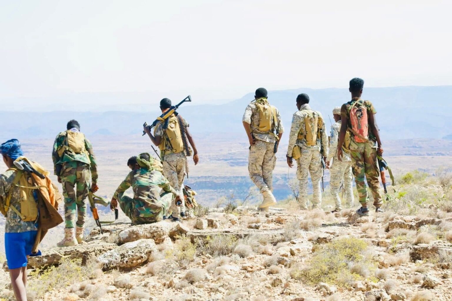 Ciidamada Difaaca Puntland oo sardar leh uwada Wajiga Afraad