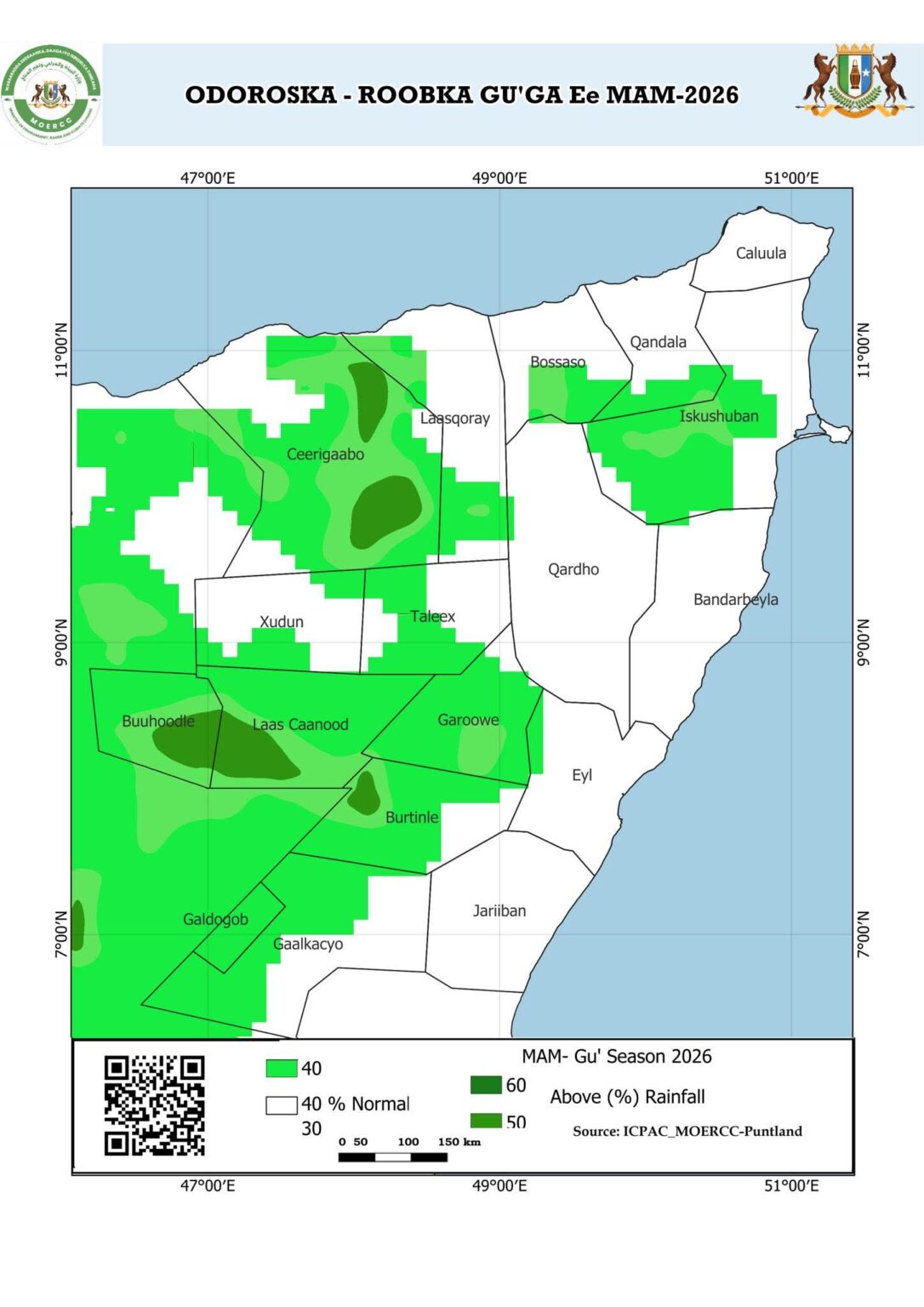 Warbixin: Saadaasha Roobka Gu’ga (MAM 2026) – Puntland