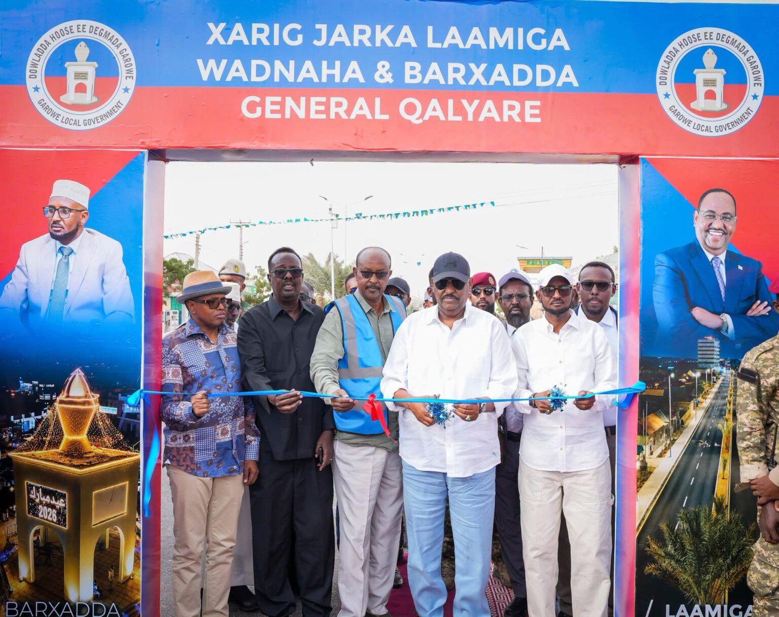 Deni oo xariga ka jaray Waddada halbowlaha ah ee Garoowe
