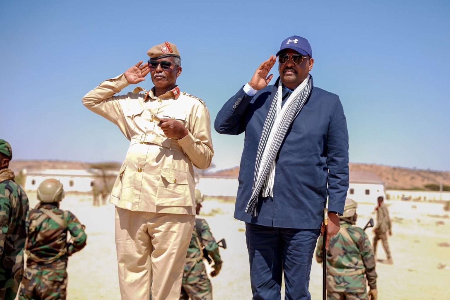PUNTLAND: Madaxweyne Deni oo tababar u soo xiray Kumanaan Askari oo cusub