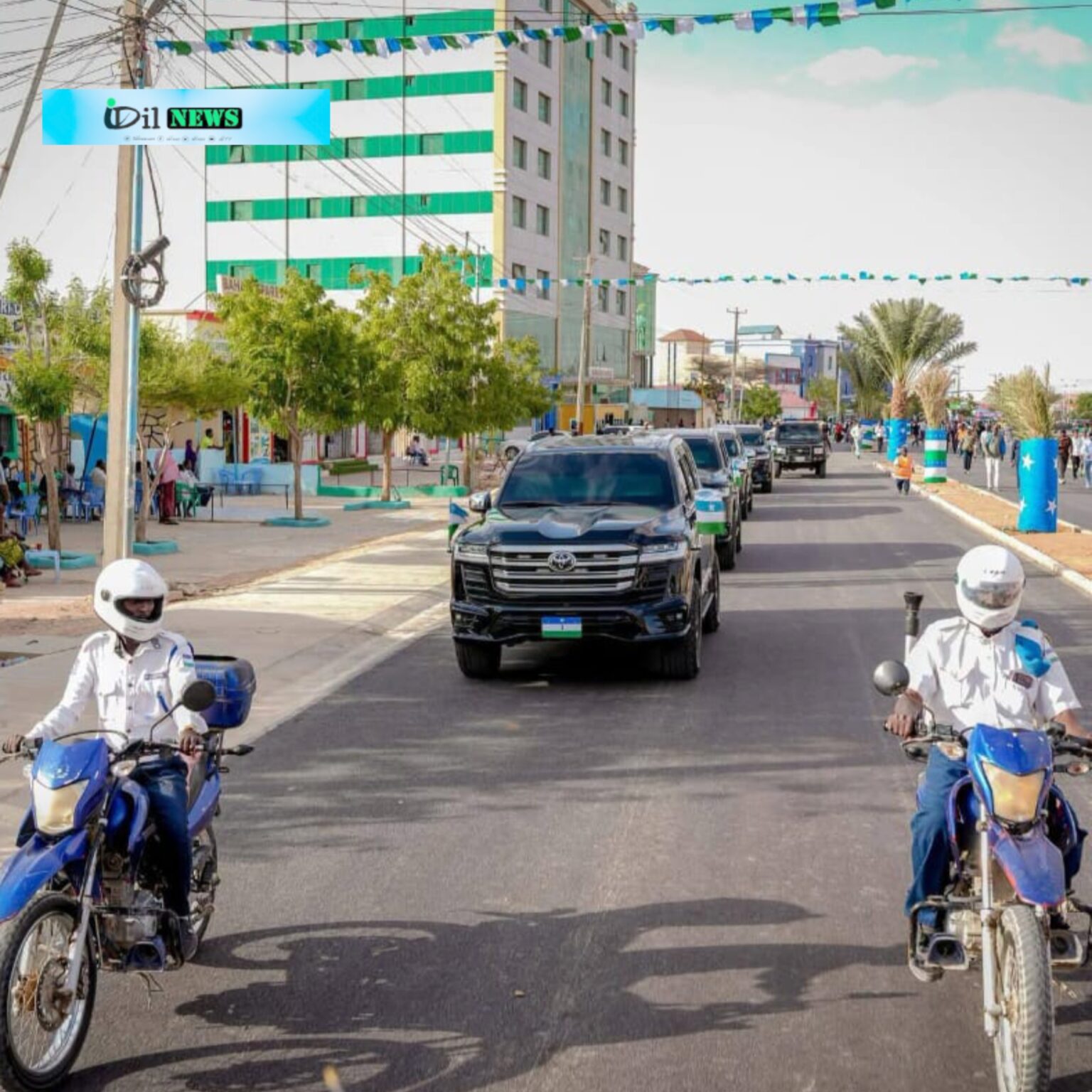 Madaxweyne Deni oo ku wajahan degmooyinka Bariga gobolka Mudug