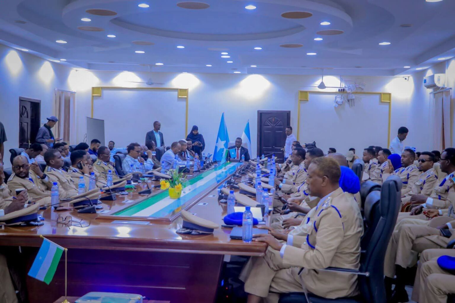 Wada shaqaynta Booliska iyo hay’adaha kale Ee Dowlada oo laga Shiray
