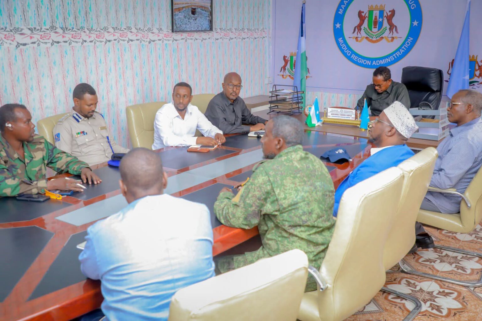 Maxaa kasoo baxay Shirka Amniga ee gobolka Mudug?